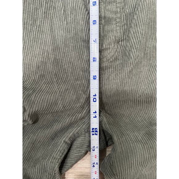 Pacsun Corduroy Pants Butterfly Embroidered High Rise Gray Size 27 - Picture 6 of 9